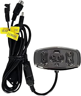 Dlfeue Mulin 7 Button Switch Model MLSK63-A1 (RSF) Controller Hand Control with USB A Port for Electric Sofa Lift Chair Power Recliner Parts MLSK63-A1 (L) (RSF) Replacement