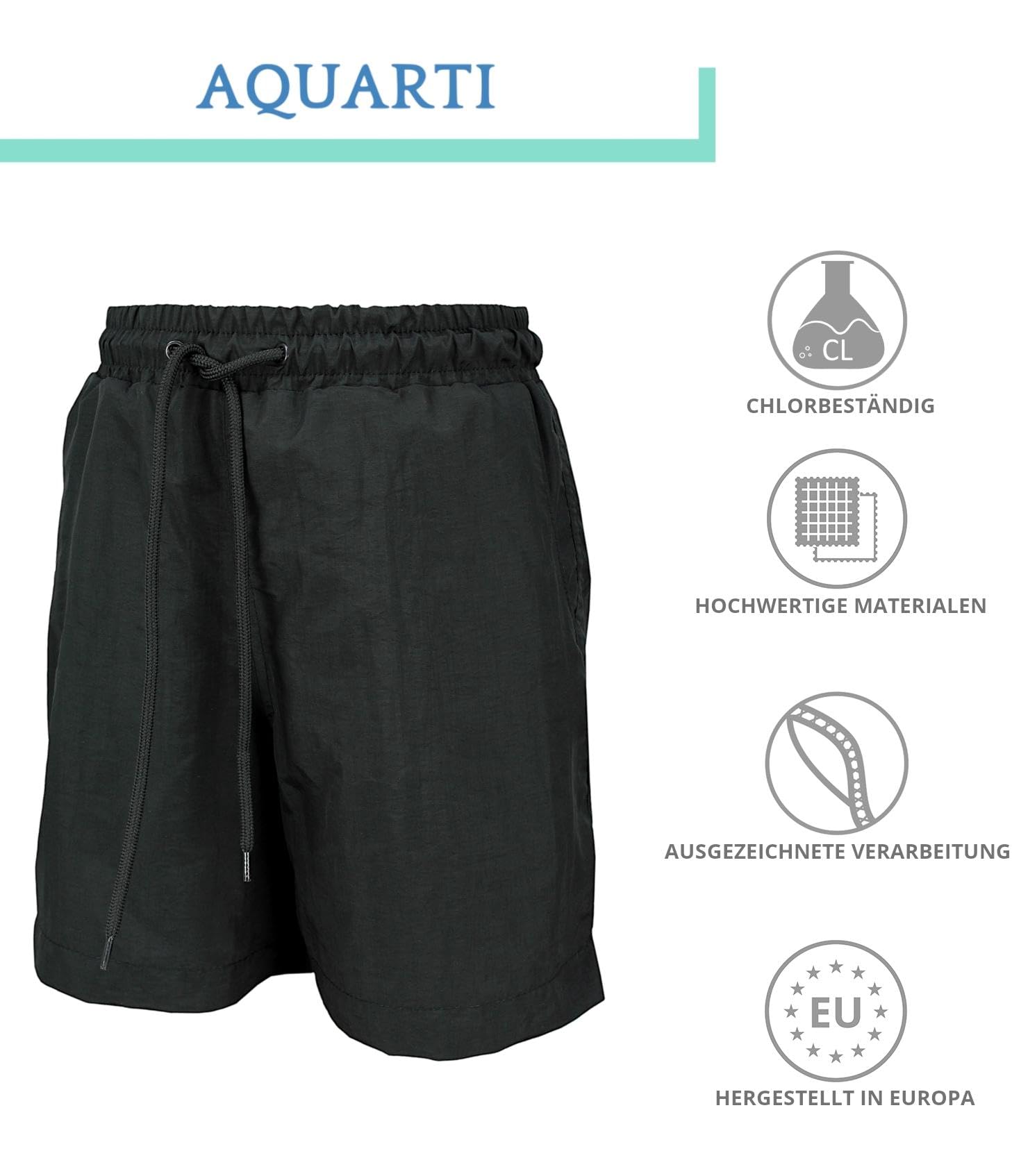 Aquarti Pantaloncini da Bagno per Ragazzi con Coulisse Bermuda ad Asciugatura Rapida Pantaloncini Sportivi