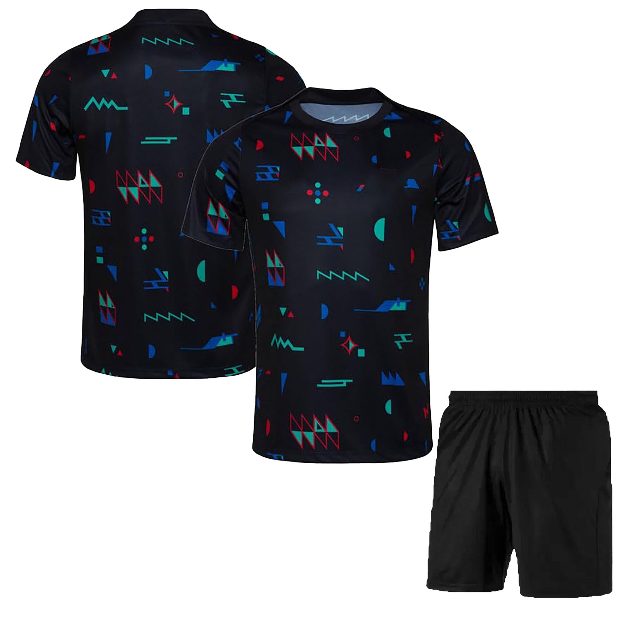 Ronaldo 7 Boys Official Home New Football Jersey Set with Shorts 2024 (Kid's, Boy's& Men)