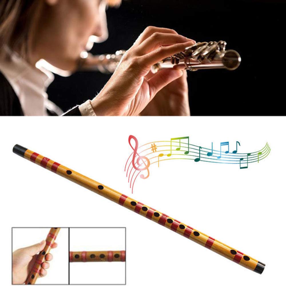 flauta dulce, Flauta vertical corta profesional Instrumento musical de bambú hecho a mano