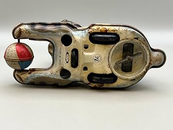 猫のブリキ玩具(昭和30年代) Amazon.co.jp: 海昭和レトロ 猫とまり ブリキのおもちゃ 作動 日本製