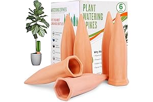 Remiawy Plant Watering Spikes: Self-Sufficient Plant Hydration for Stress-Free Vacations