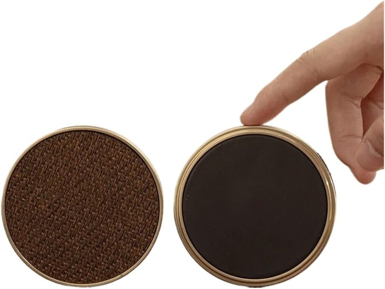 6pc/lot Wood Coaster Household Circular Teacup Holder Placemats Mug Mat Teaset