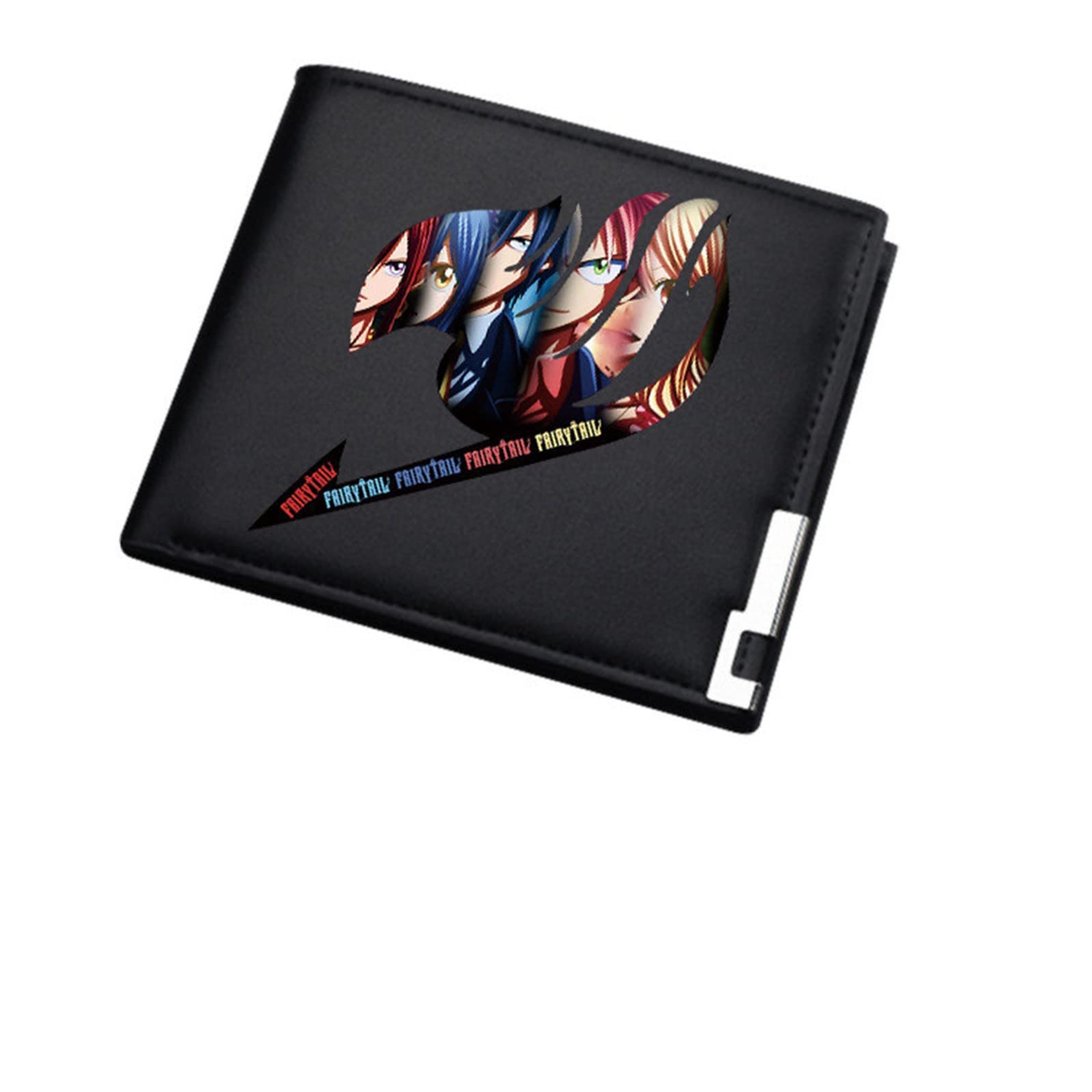 ISaikoy Anime Fairy Tail Wallet PU Leather Coin Purse Case Passport ID Card Holder Style a3