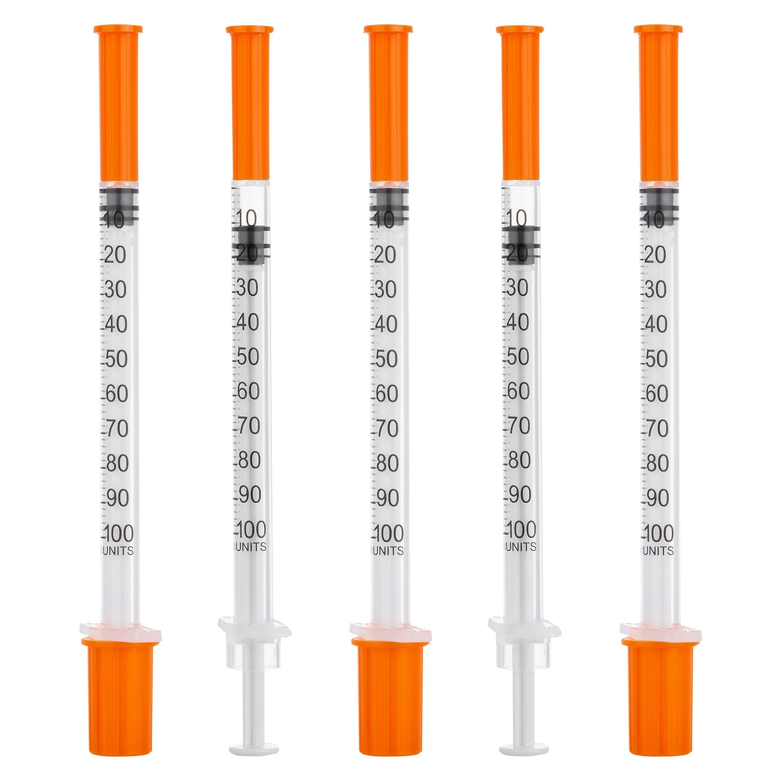 Lot de 100 outils de mesure de 1 ml, 31 g, 8 mm, multi-usages, accessoires de laboratoire, emballés individuellement