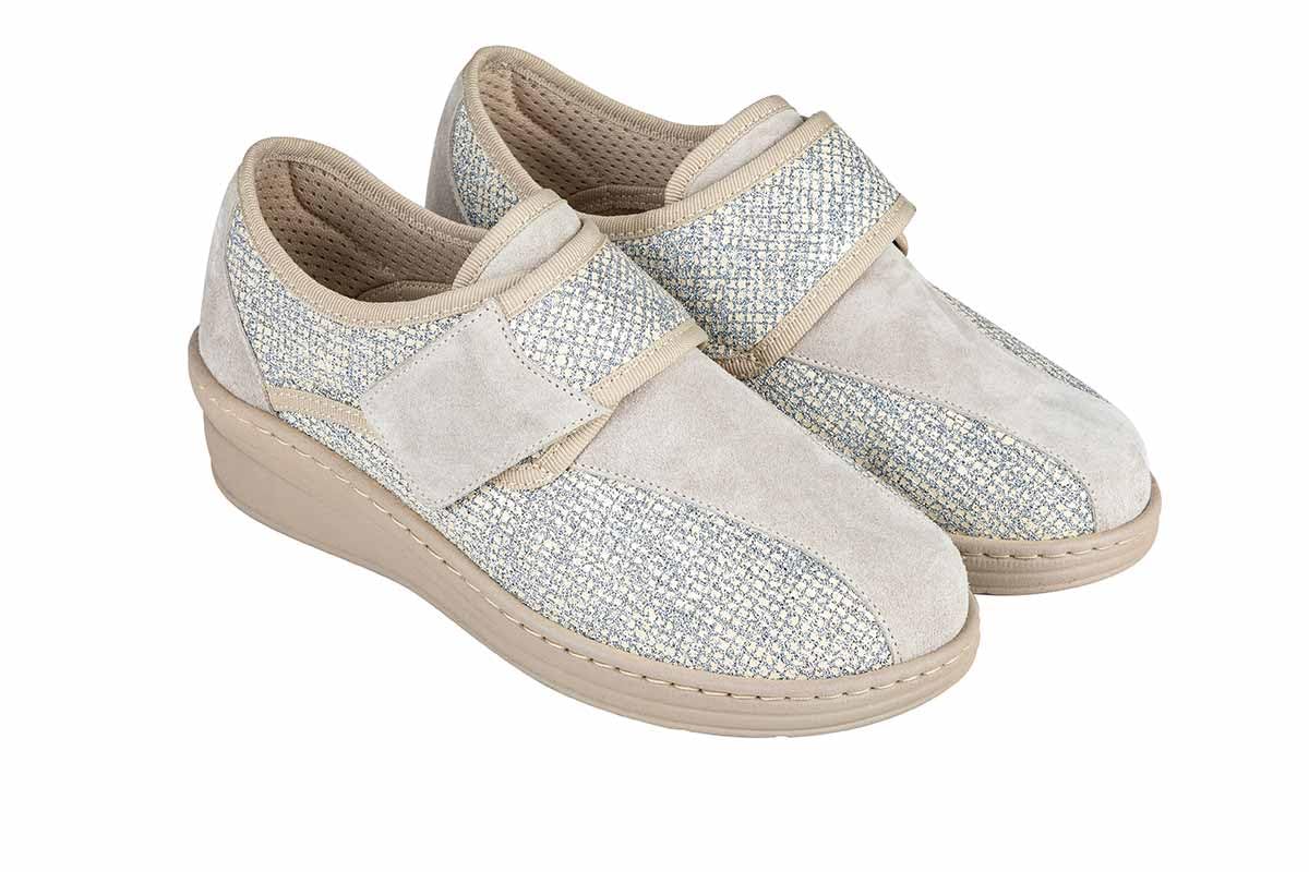 EXTRO STYLE - Tecnica Marisa, Scarpa Ortopedica Made in Italy, Plantare Estraibile, Dispositivo Medico Classe 1