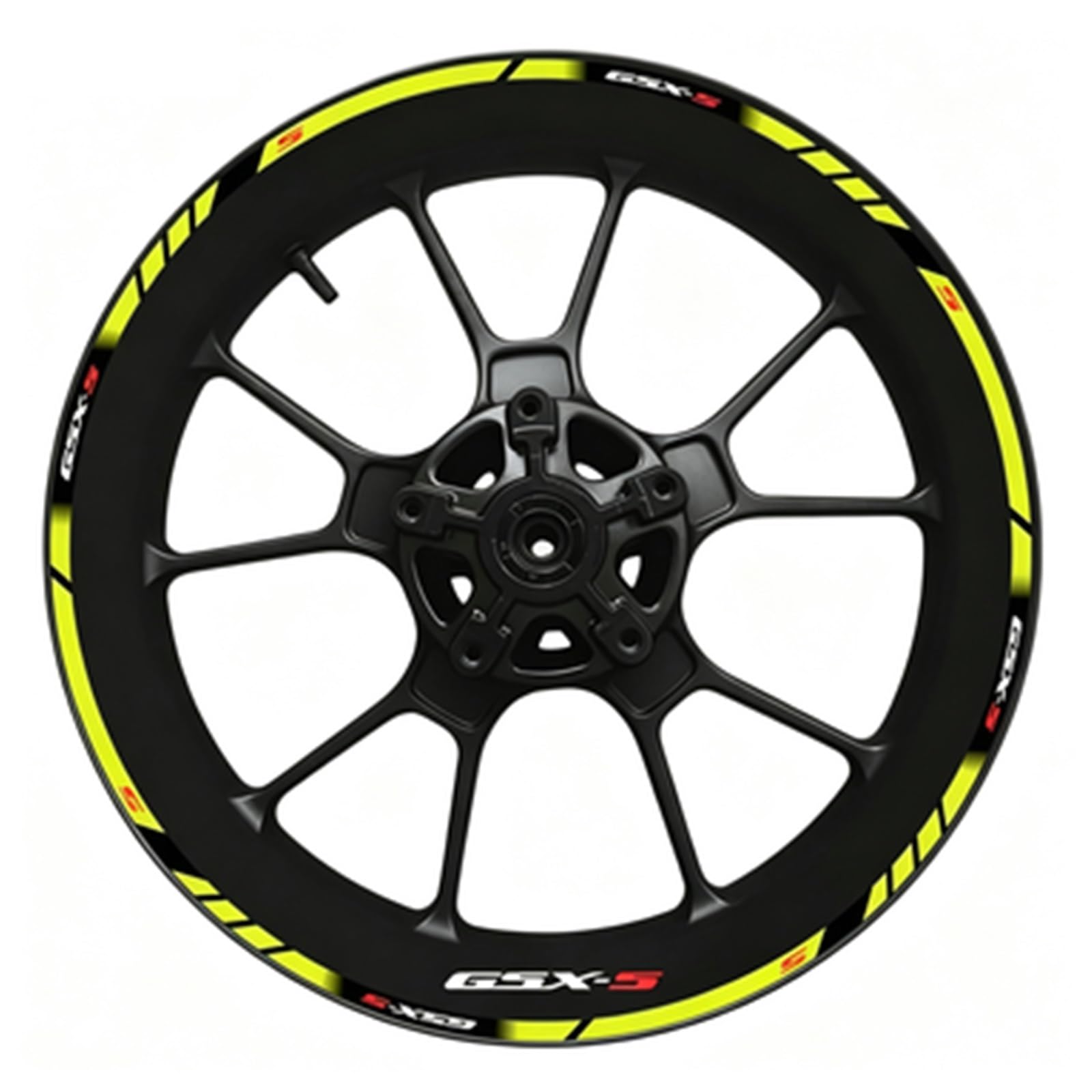 Full Set for Motorcycle Gsxs Wheel Sticker Stripe Rim for Suzuki Gsx-s Gsx-s750 Gsxs1000 750 1000 600 2022(Color13)