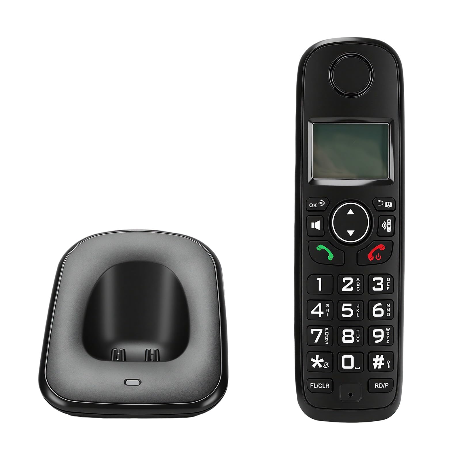 LICAEVEY Telefono Cordless Dect Espansione 5 Unità ID Chiamante Casa