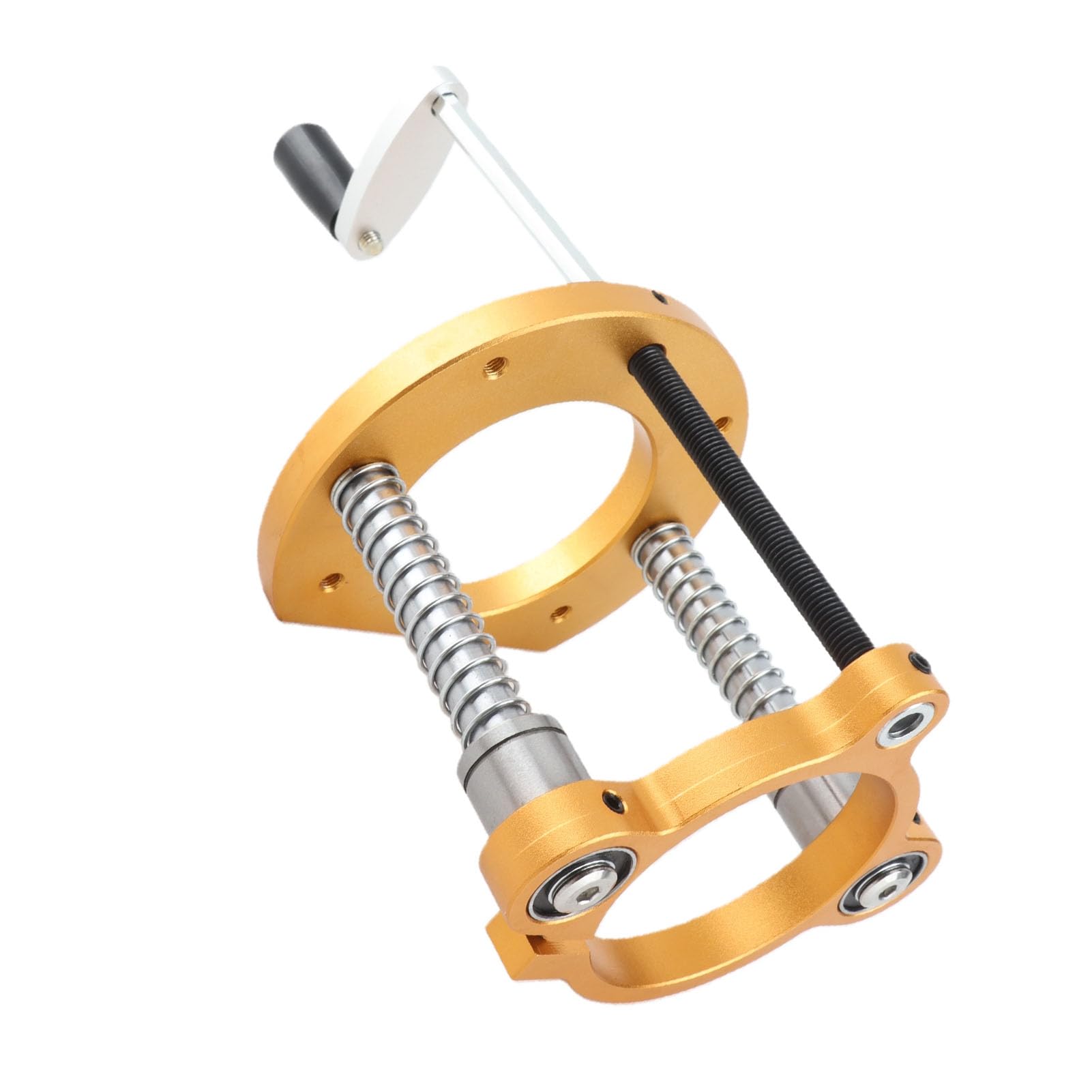 Focket Oberfräsenlift, Aluminiumlegierung, Edelstahl, Oberfräsentisch, Einsatzplatte, Hebebasis mit Griff, 65 Mm, 70 Mm, Hub, Hohe Genauigkeit, Holzbearbeitung, Oberfräsentisch-Hebesystem