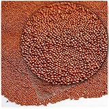 The Crafts Outlet MCR-GLS-MTL-MA6-BRZ Metallic Glass Microbead, 1 Bag of 1-Ounce, Rusty Bronze