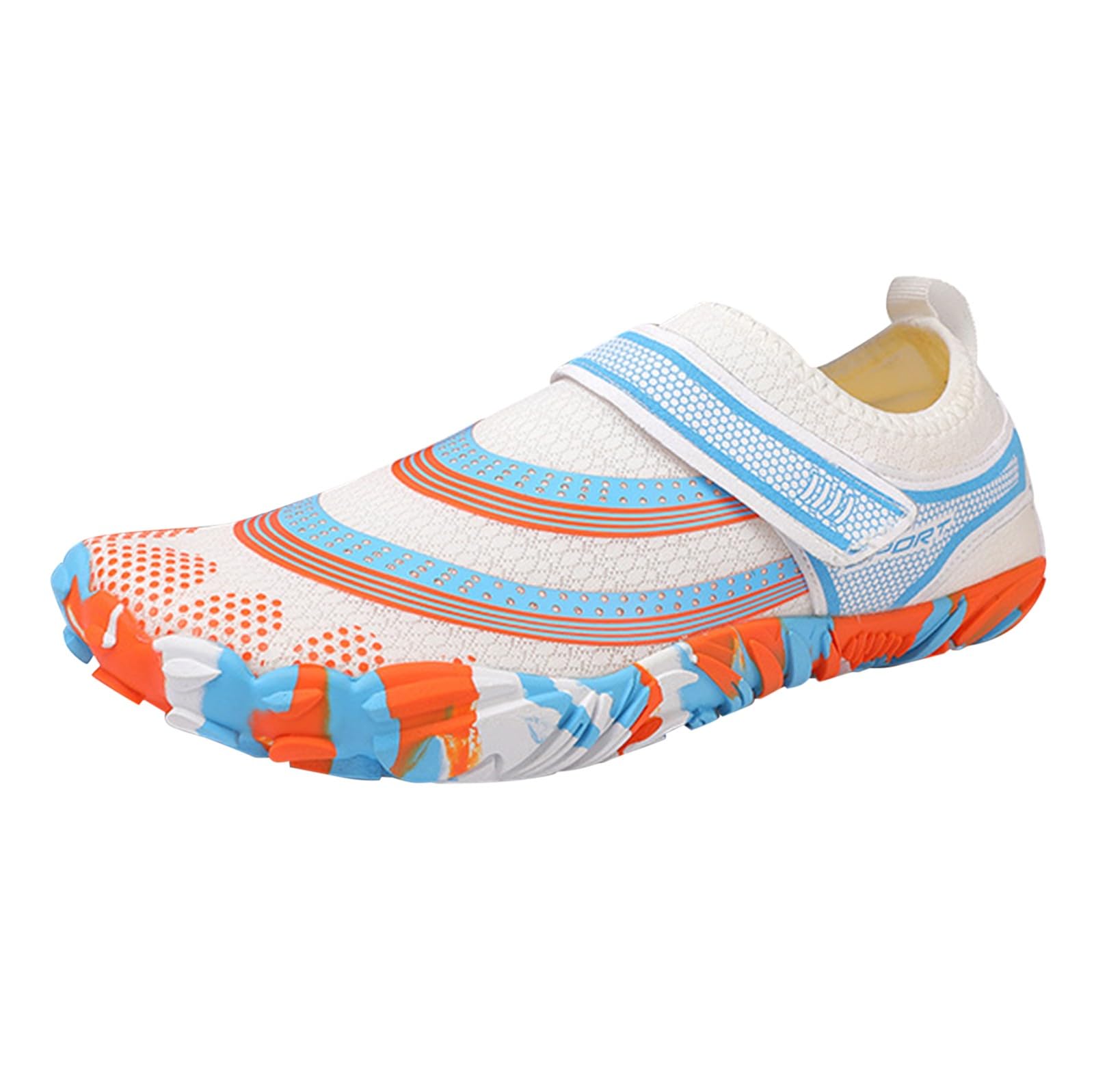 Zapatos de agua para hombre, estilo bohemio, de secado rápido, ligeros, con correa, para playa, piscina, surf y kayak