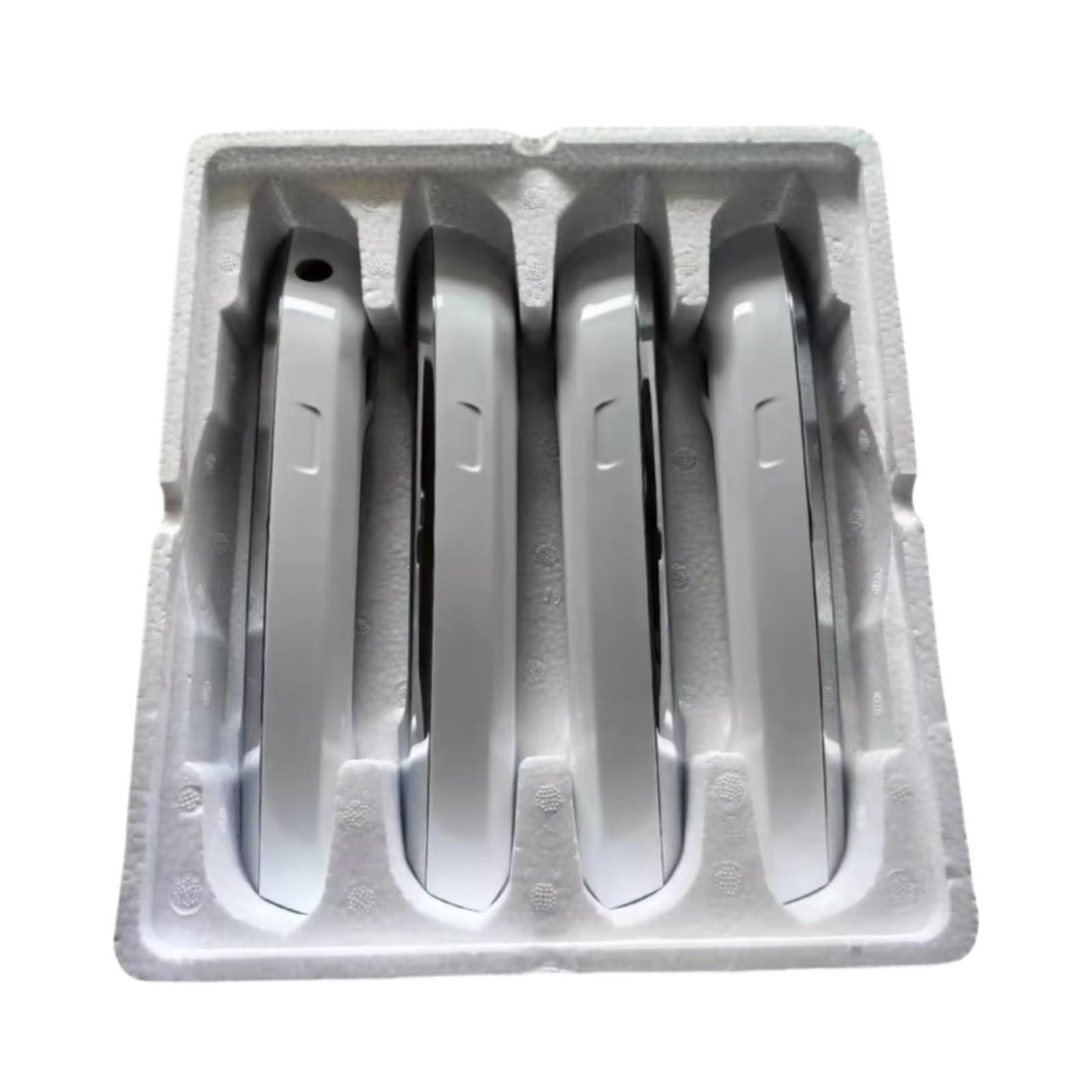 Iukmr White Chrome For A4 A5 S5 S4 B9 Q5 Fy Door Handle Cove 8Wd839857 8Wd839858 Car Outer Door Handle(White Chrome)