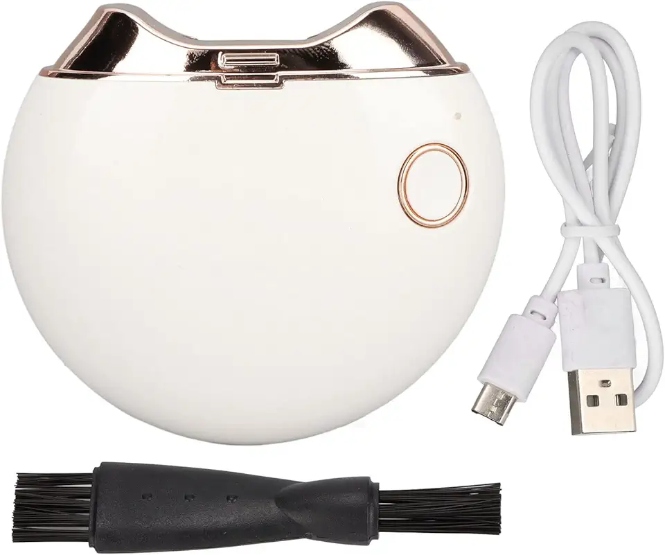 Cortador de Unhas Elétrico Seguro para Evitar Respingos Função de Arquivo Pequeno Cortador de Unhas Automático para Crianças Idosos Adultos (Branco)