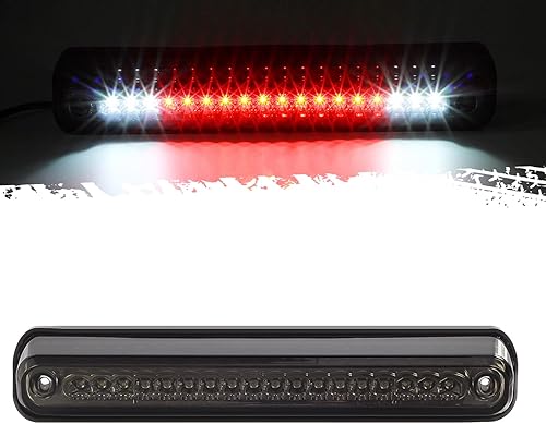 Miniatura 4 de Partsam Luz de freno de montaje alto, tercera luz de freno de repuesto para SilveradoC10 CK 1500 2500 3500 y Sierra CK 1500 2500 3500 1988 a 1998 -