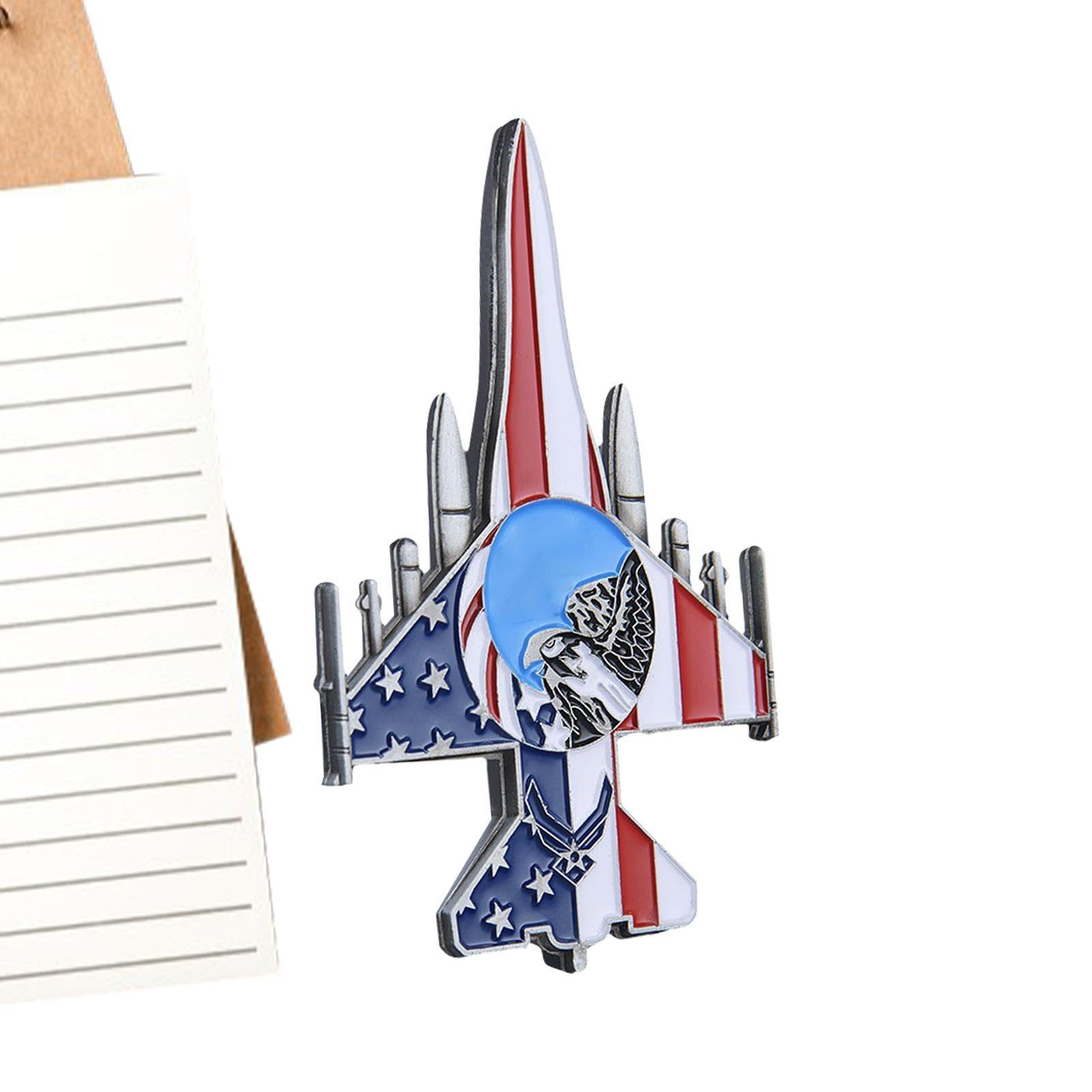 Amazon.co.jp: ホームファイターコインコレクター | 飛行機モデル、デスクトップ装飾、戦闘機モデル、本棚装飾,飛行機モデル戦闘機コイン 記念品学習ゲームルーム寝室用 Katayama : おもちゃ