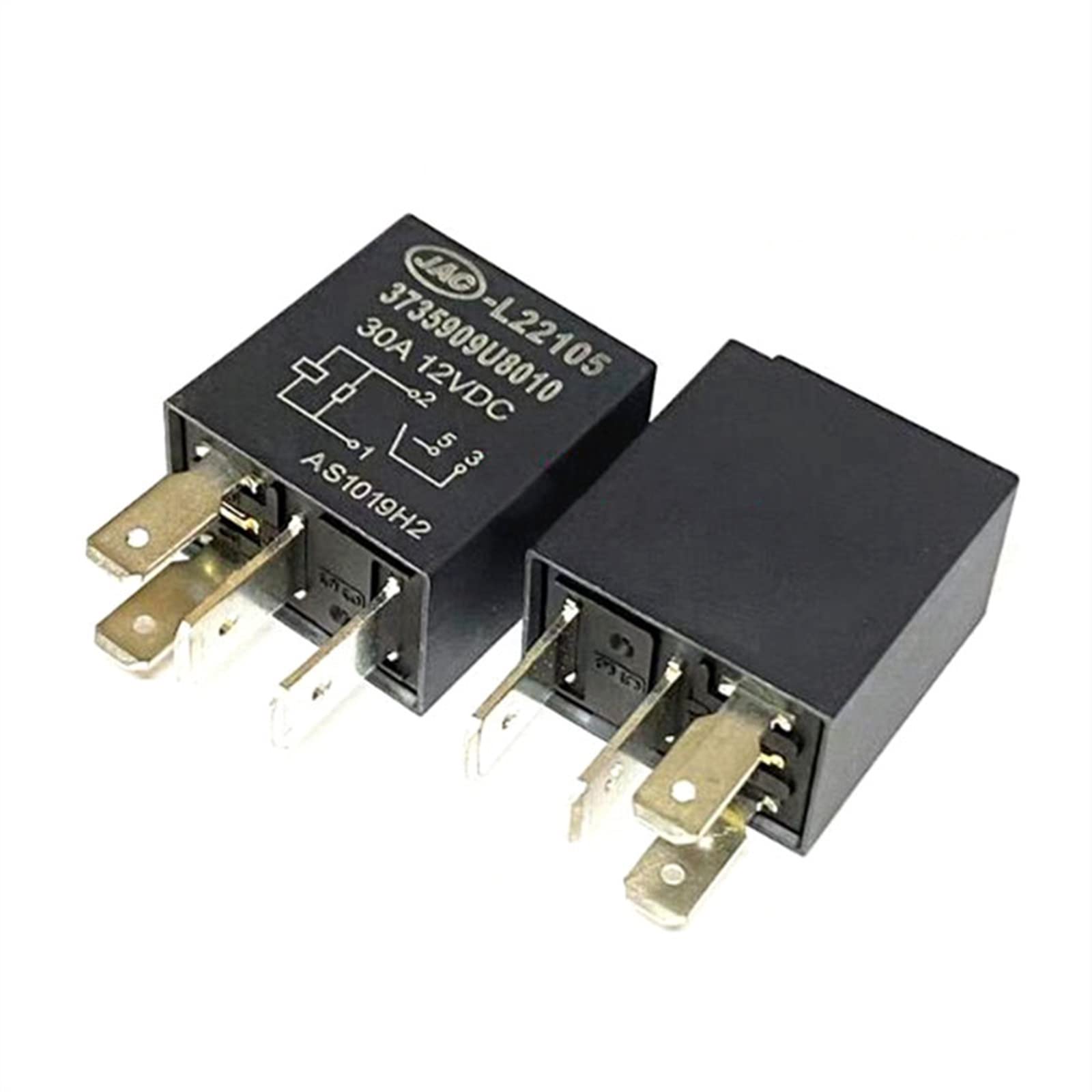 GJZIFGFWQ JAC-L22105 3735909U8010 JAC L22105 JACL221053735909U8010 12VDC DC12V 4PIN 30A AUTO Relay(5PCS)