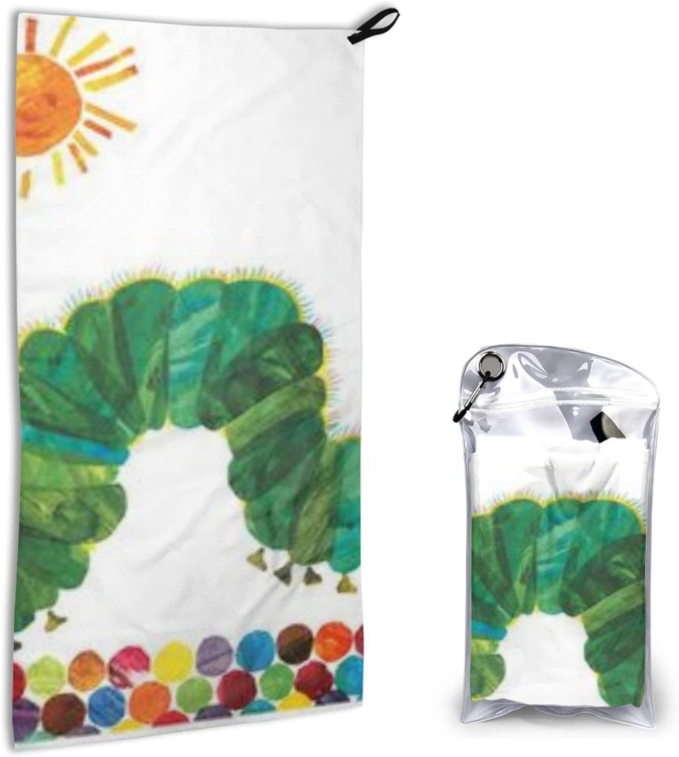 はらぺこあおむし 速乾タオル 超吸水 柔らかい 色褪せない 防臭 高い耐久性 軽量 収納 はらぺこあおむし 速乾タオル 超吸水 柔らかい 色褪せない 防臭 高い耐久性 軽量 収納