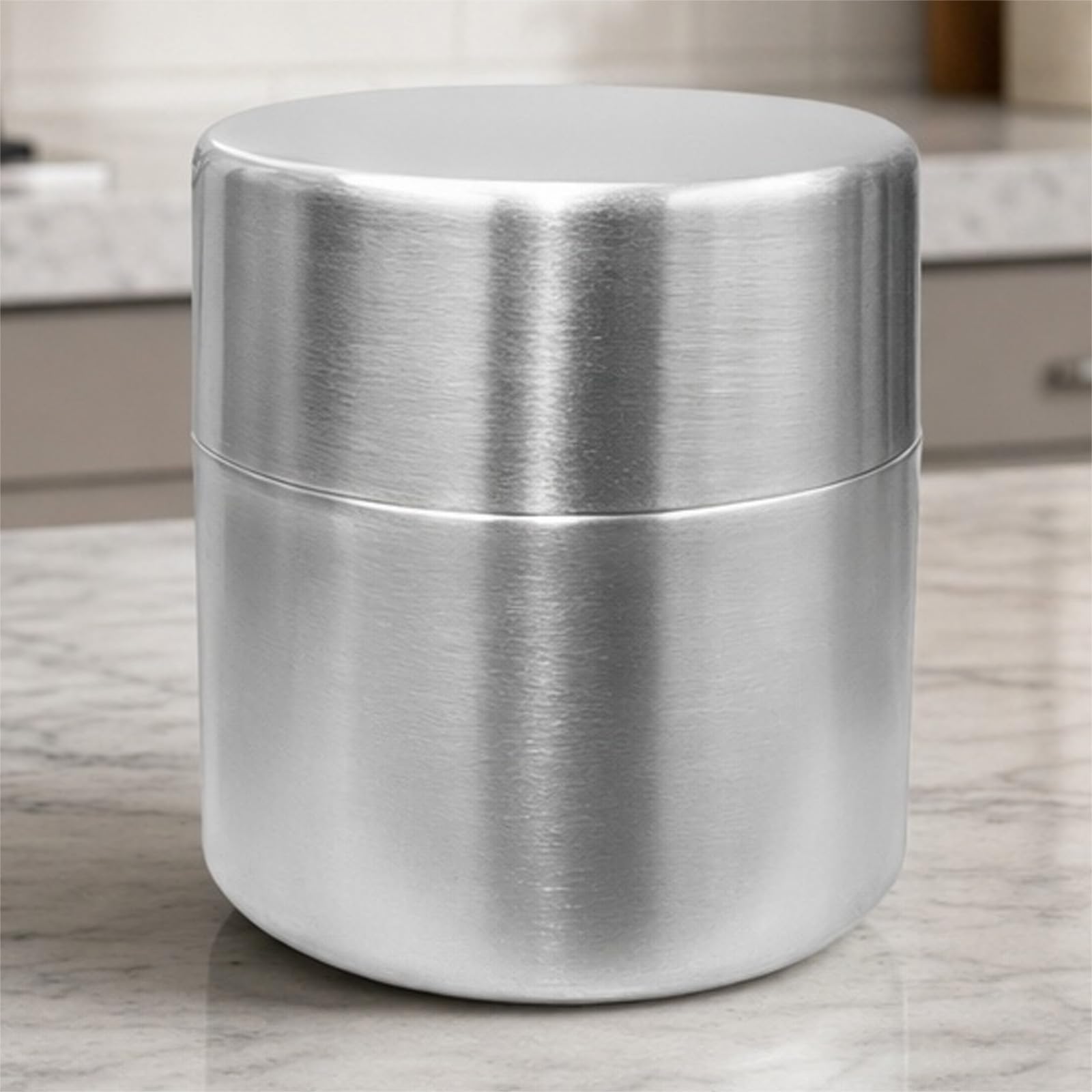 Generic Matcha Powder Sifter and Storage Tin Set Stainless Steel 300ml Matcha Shaker Canister with Fine Mesh