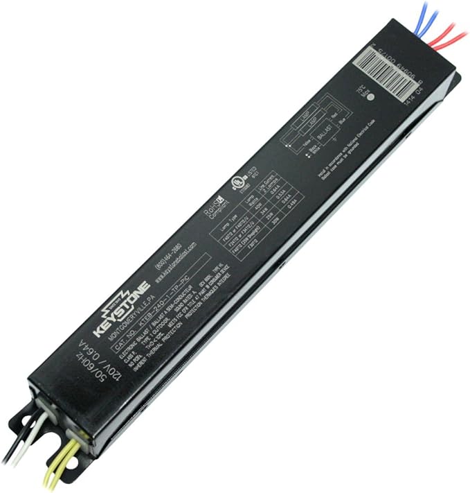 Keystone 00175 KTEB2401TPPIC T12 Fluorescent Ballast Amazon.ca