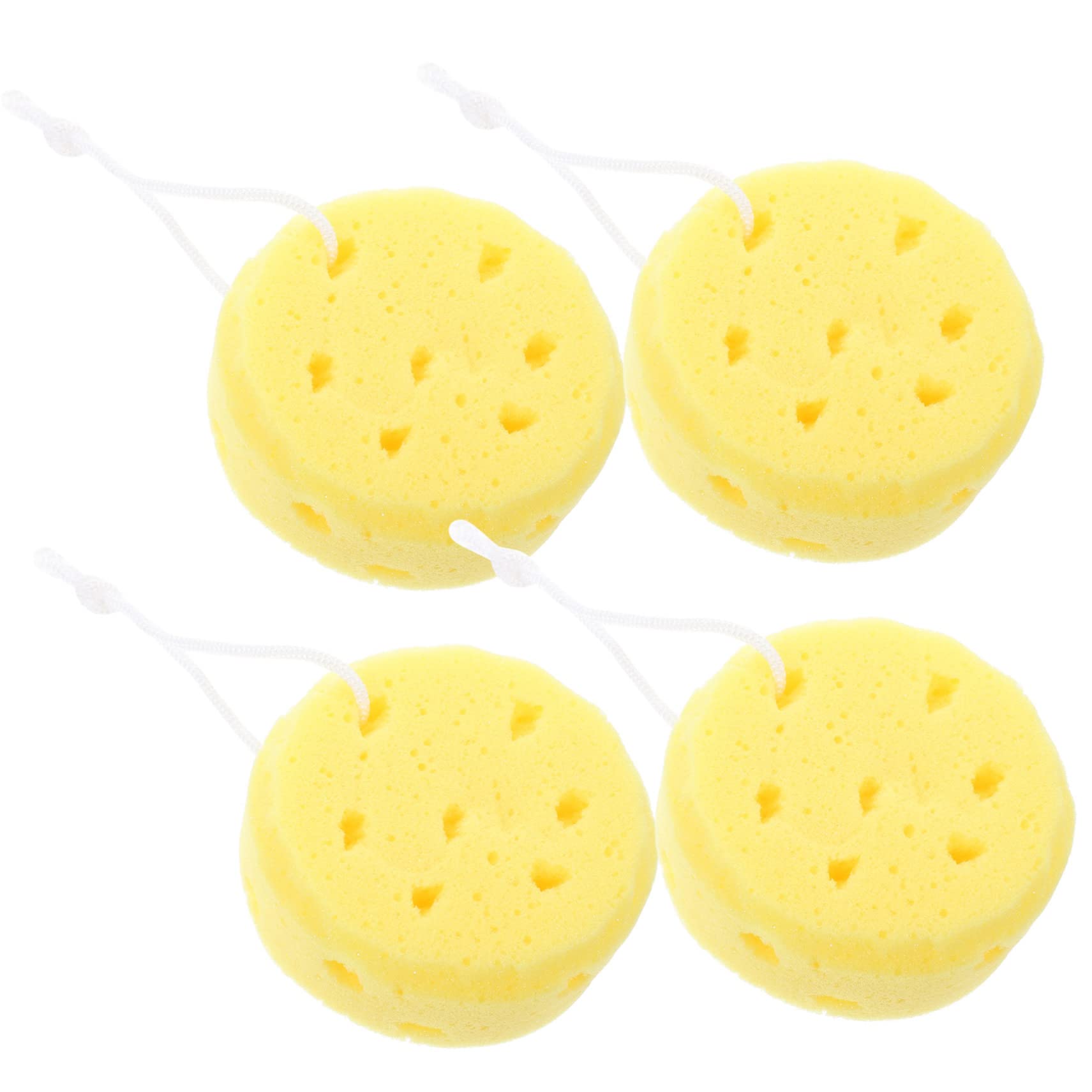 Beaupretty 16piezas Esponja De Baño Para Esponja Corporal y Exfoliante Para Hombre y Mujer Diseño De Caras Para Limpieza y Cuidado Piel