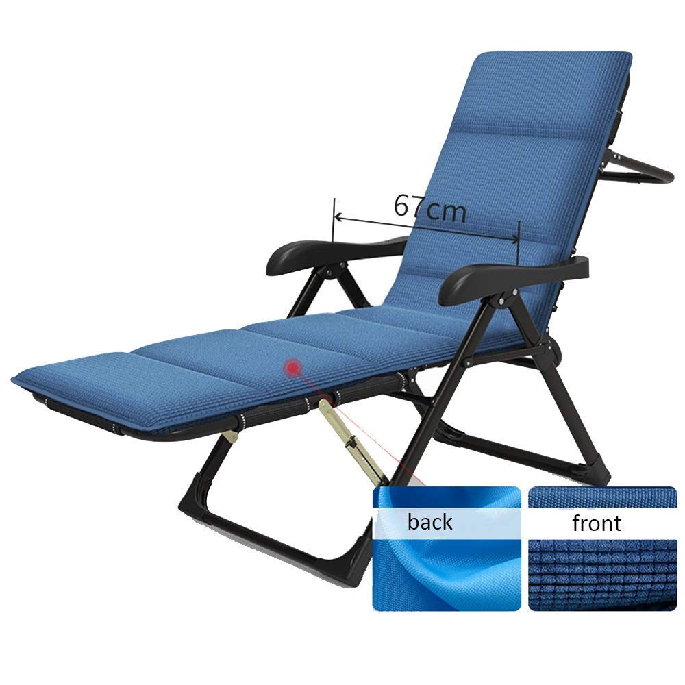 Chaises inclinables pliantes à 7 vitesses et chaises longues de maison modèle C