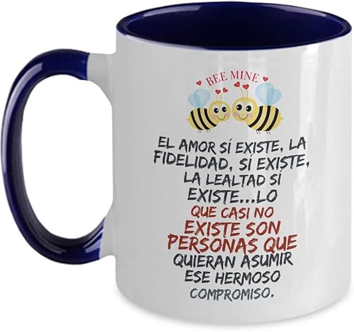 Regalo para novia taza de cafe para novio Presentes para navidad, graduados, profesionales y estudiantes afirmaciones
