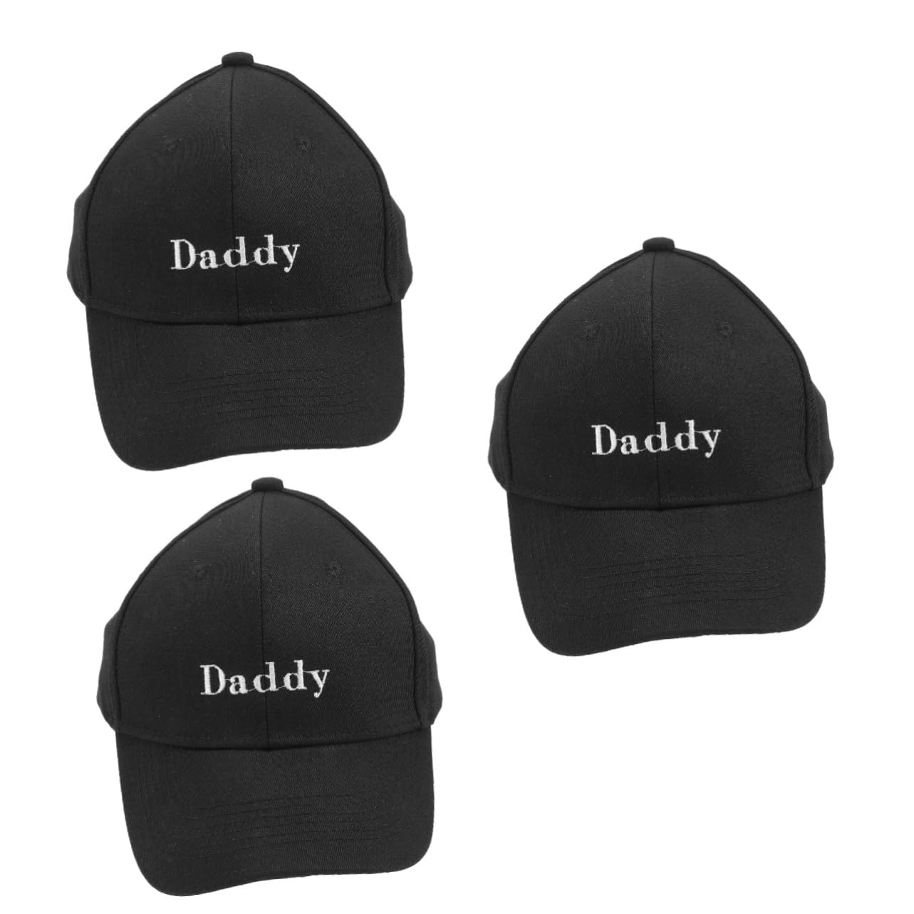 Gorras de Beisbol para Mujer Sombrero Sol chapéu de Sol Sun Hat Baseball Cap Sombrero de Ocio Gorra Tapa Capítulo para Hombres papá Gorra con Visera Sombrero Negro Tela Black