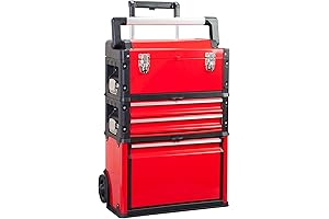 BIG RED TRJF-C305ABD Torin Garage Workshop Organizer, Mobile Tool Box with Wheels