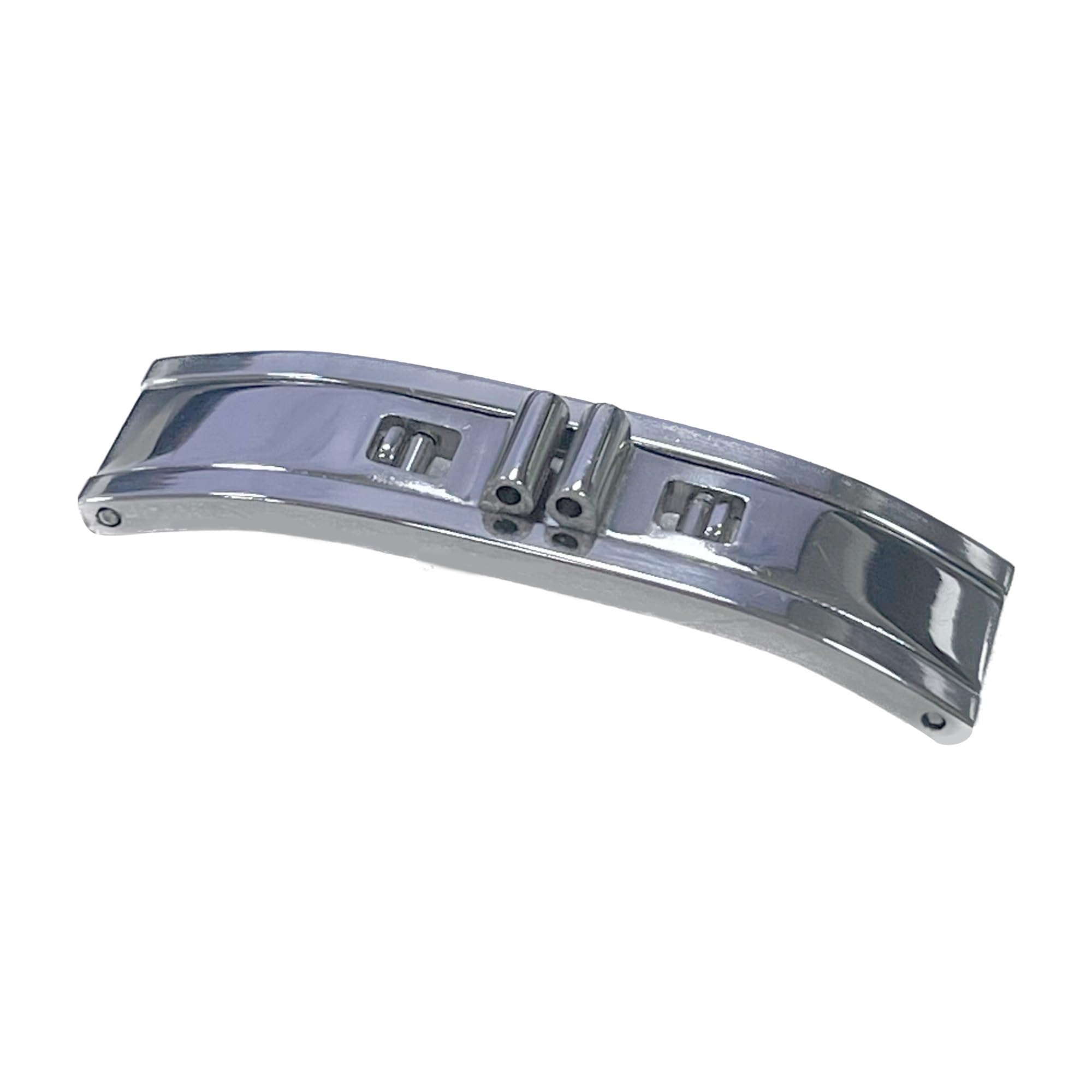 Fibbia A Farfalla Per Orologio In Acciaio Inossidabile - Chiusura Deployante A Scatto, Ricambio Per Cinturini (16 Mm O 18 Mm)