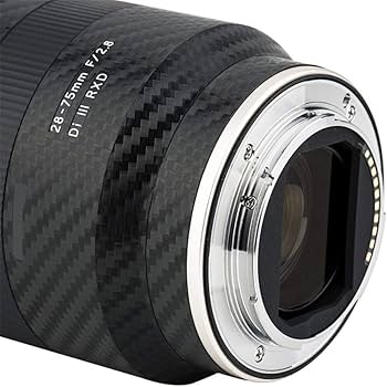 Tamron 28-75mm F2.8 Di III RXD スキンシール付 Amazon | カメラレンズ 保護レザーフィルム タムロン Tamron 28-75mm