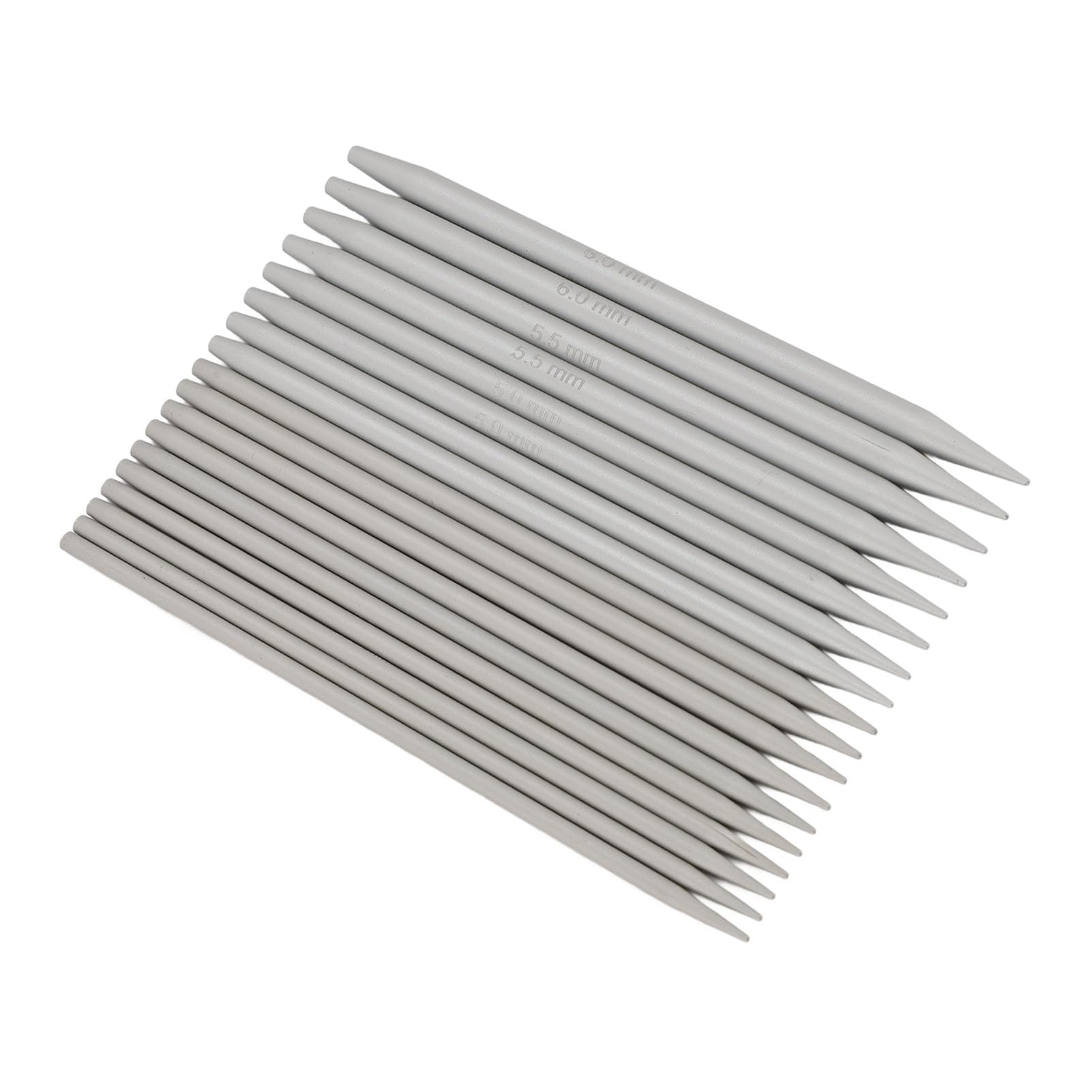 Ferri da Maglia Circolari, 9 Paia di Set di Ferri da Maglia Intercambiabili, Circolari in Alluminio con e Accessori per Tessitura a Maglia Fai da Te Fatta a Mano (3,0-6,0 mm)