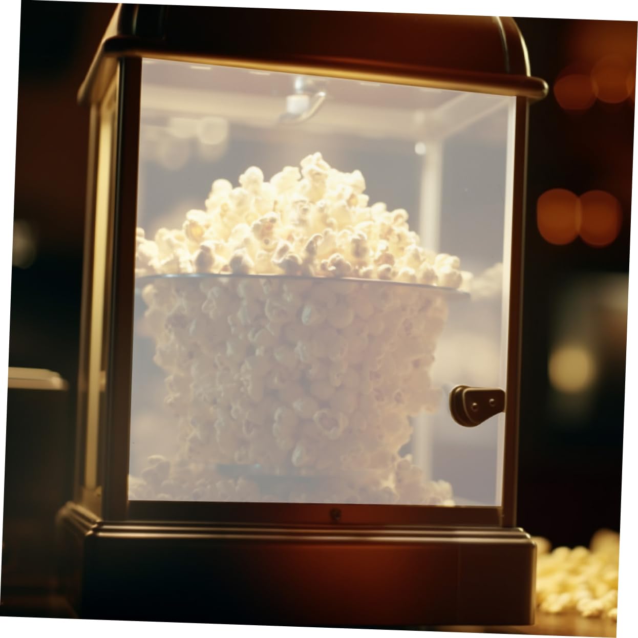 Türverkleidung Oberfläche Glatter Gewerbliche und Bruchfester für Popcorn Maschinen aus Dickem Kunststoff Transparente Popcorn Platte Popcornmaschinen im Geschäft