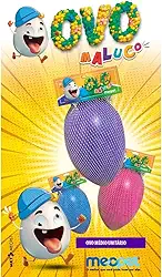 Brinquedo Cachorro Mordedor Pet Ovo Maluco Bolinha Interativa Antiestresse Porte Médio Grande - Sortidos M