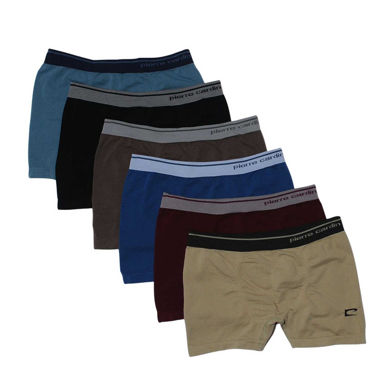Pierre Cardin 378, Bóxer Para Hombre, Pack de 6