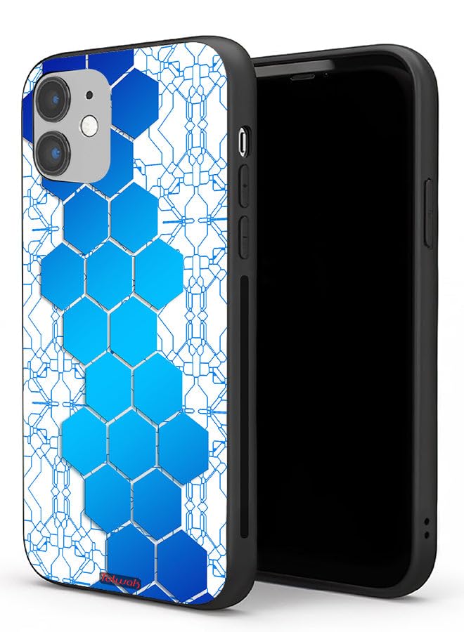 Tolwak Apple Iphone 11 Protective Case Honeycomb Hexagon Icon Networks Multicolor 70230741772