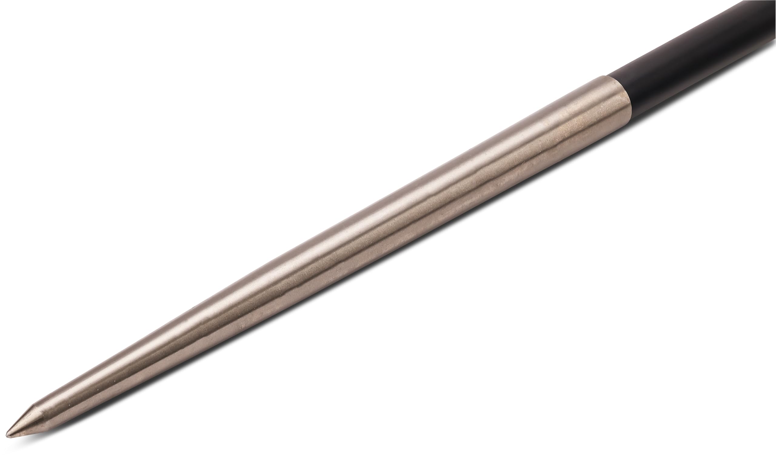 Wettkampfspeer - 700g - Leichtathletik - Aluminium - Zigarrenspitze aus Edelstahl - Schwarz - WA DLV Zulassung