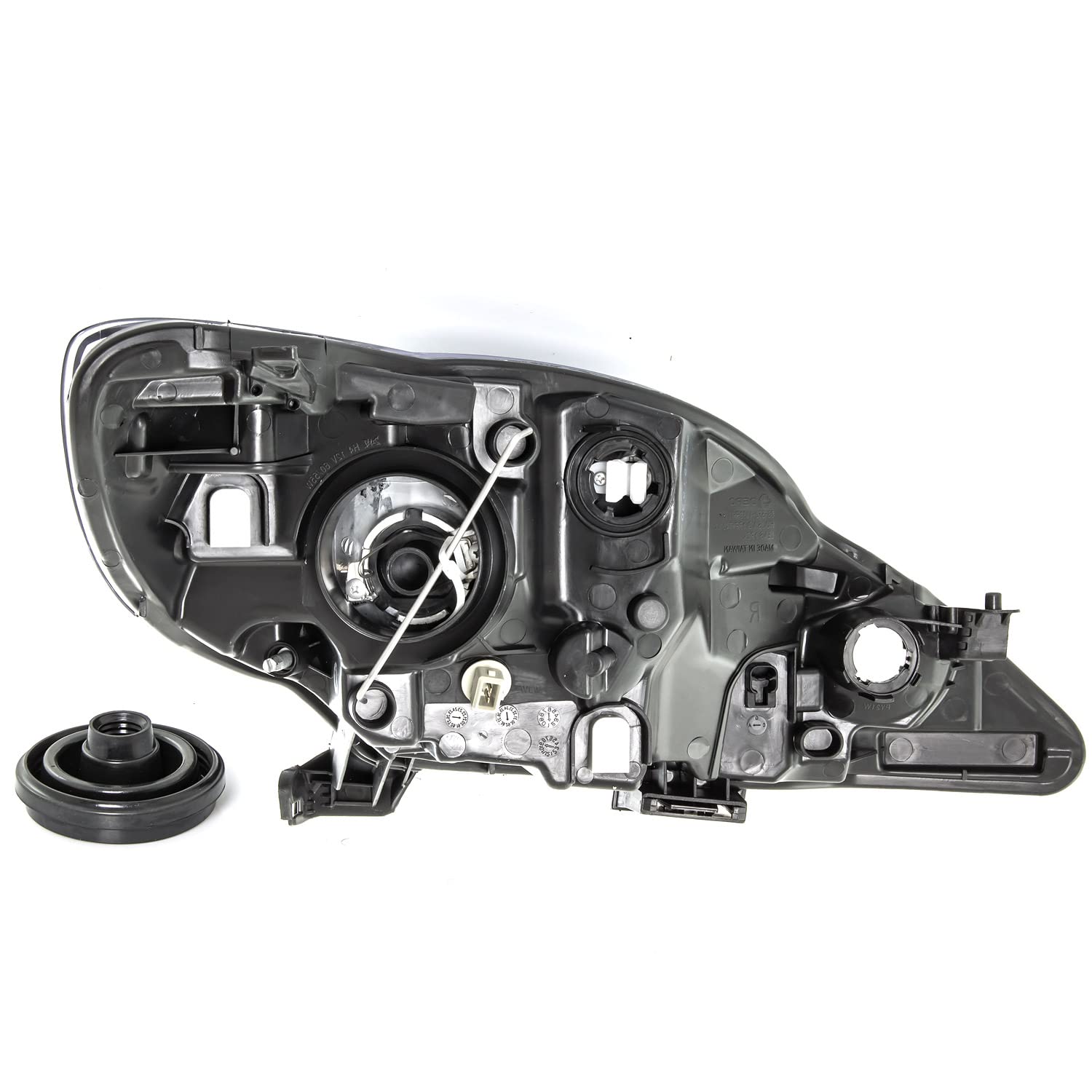 EISENFELS 70803192 - Juego de faros delanteros (derecha e izquierda, incluye bombilla H4 Night Breaker compatible con 107)