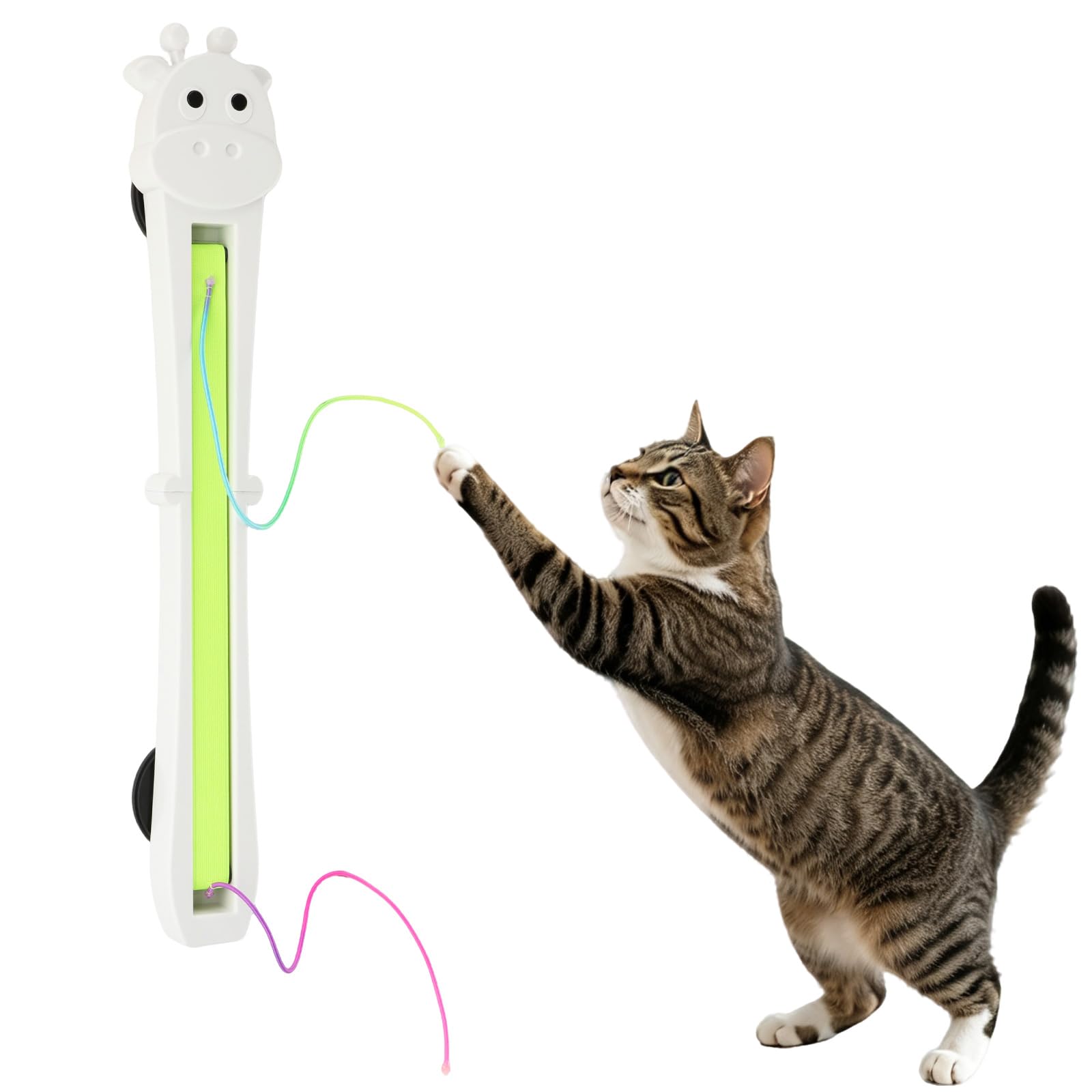Photo 1 of ZYROVEXION Interactive Cat Toy - Door Hanging Self-Play Elastic Rope
