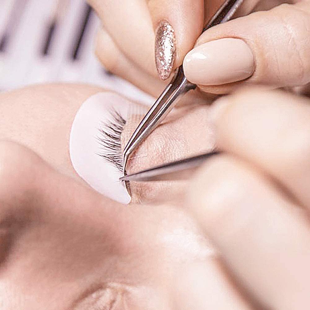 250 Paare Augenpads für Wimpernverlängerung Wimpern Pads Augenpads Wimpern Augen Patches Wimpernverlängerung Pad Zubehör Under Eye Pads for Eyelash Extensions Gut Bleiben-Lunamoon (Girl250)