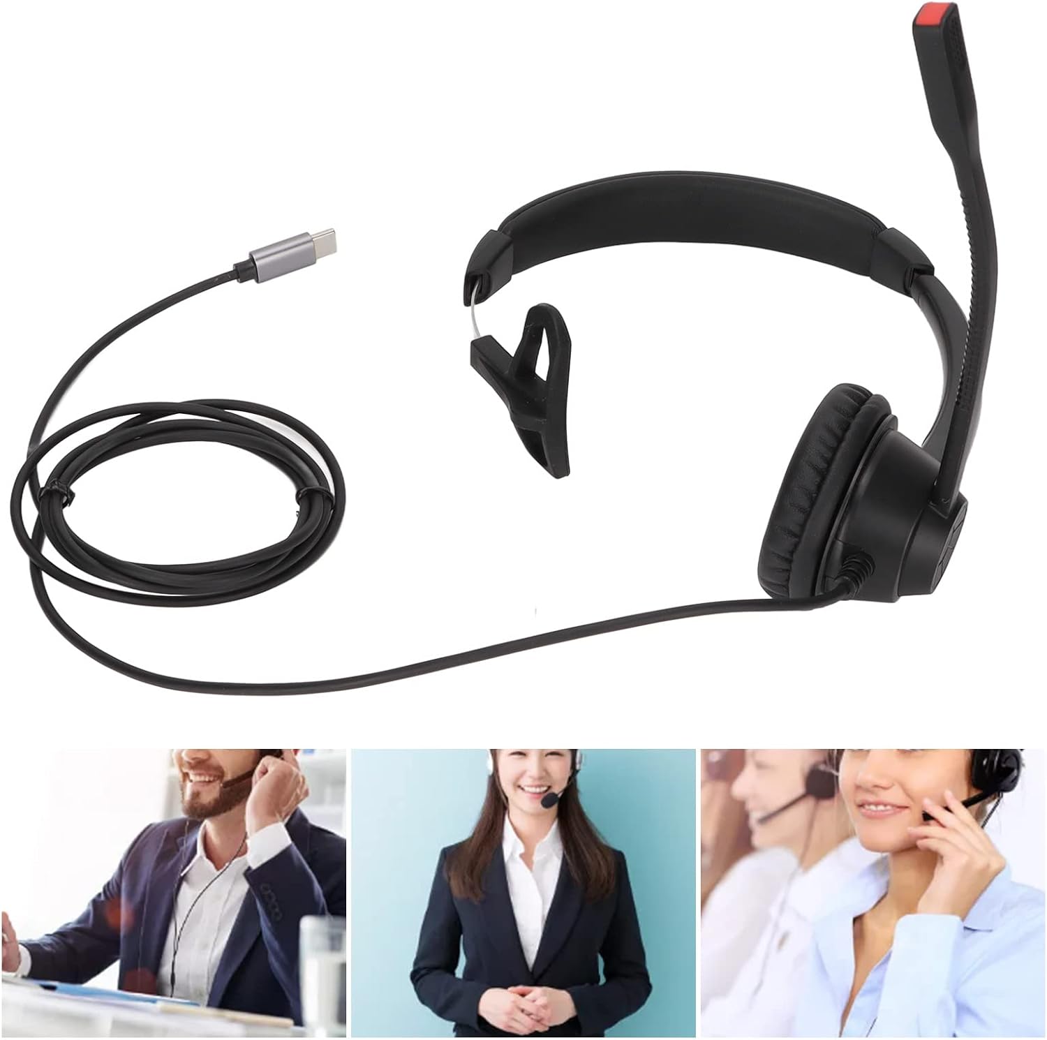 コールセンターヘッドセット テレマーケティング用のノイズキャンセリングモノラル電話ヘッドセットプラグアンドプレイブラック Al完売しました コールセンターヘッドセット テレマーケティング用のノイズキャンセリングモノラル電話ヘッドセットプラグアンドプレイブラック Al完売しました