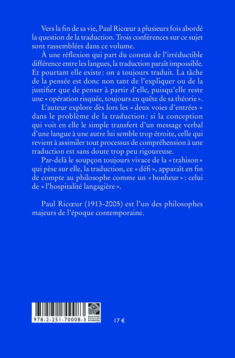 Sur la traduction