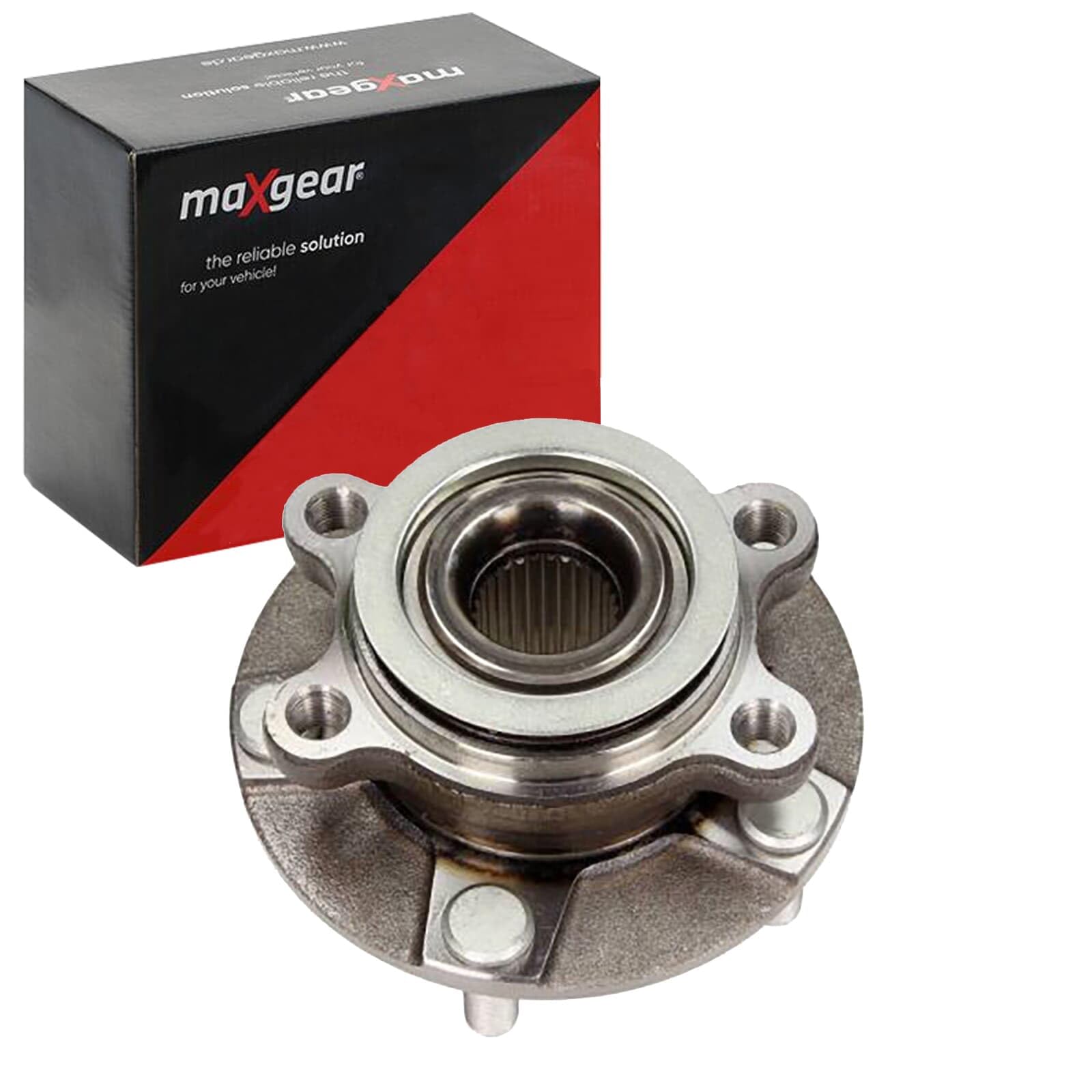 MAXGEAR Juego de cojinete de rueda 33-0659 eje delantero, ambos lados, vorne