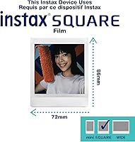 Vista 8 de Impresora para smartphone Fujifilm Instax Square Link - Blanco ceniza
