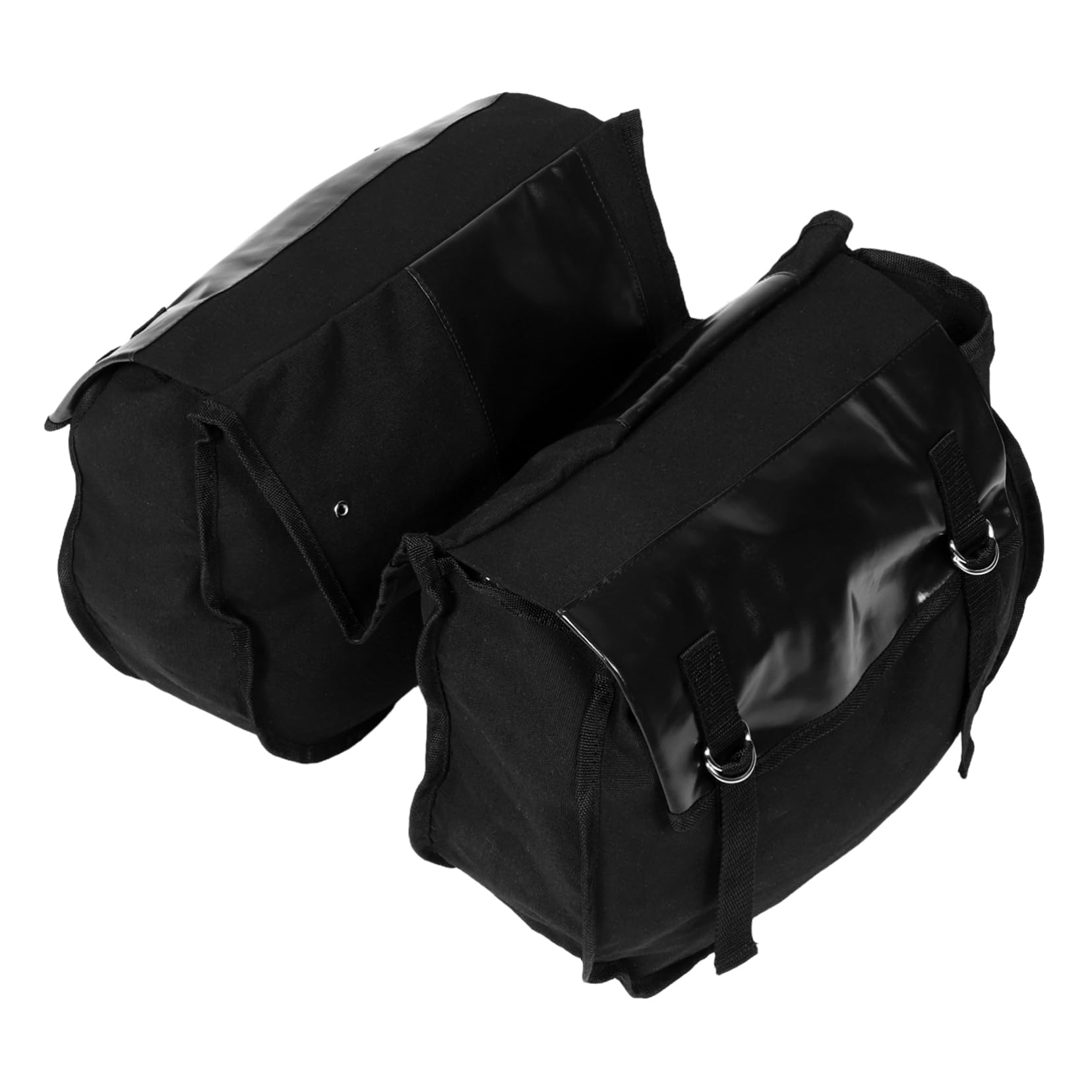 WOONEKY Bolsa Manillar Bicicleta Resistente y Espaciosa para Montañeras y Motocicletas Diseño con Múltiples Compartimentos para Organización