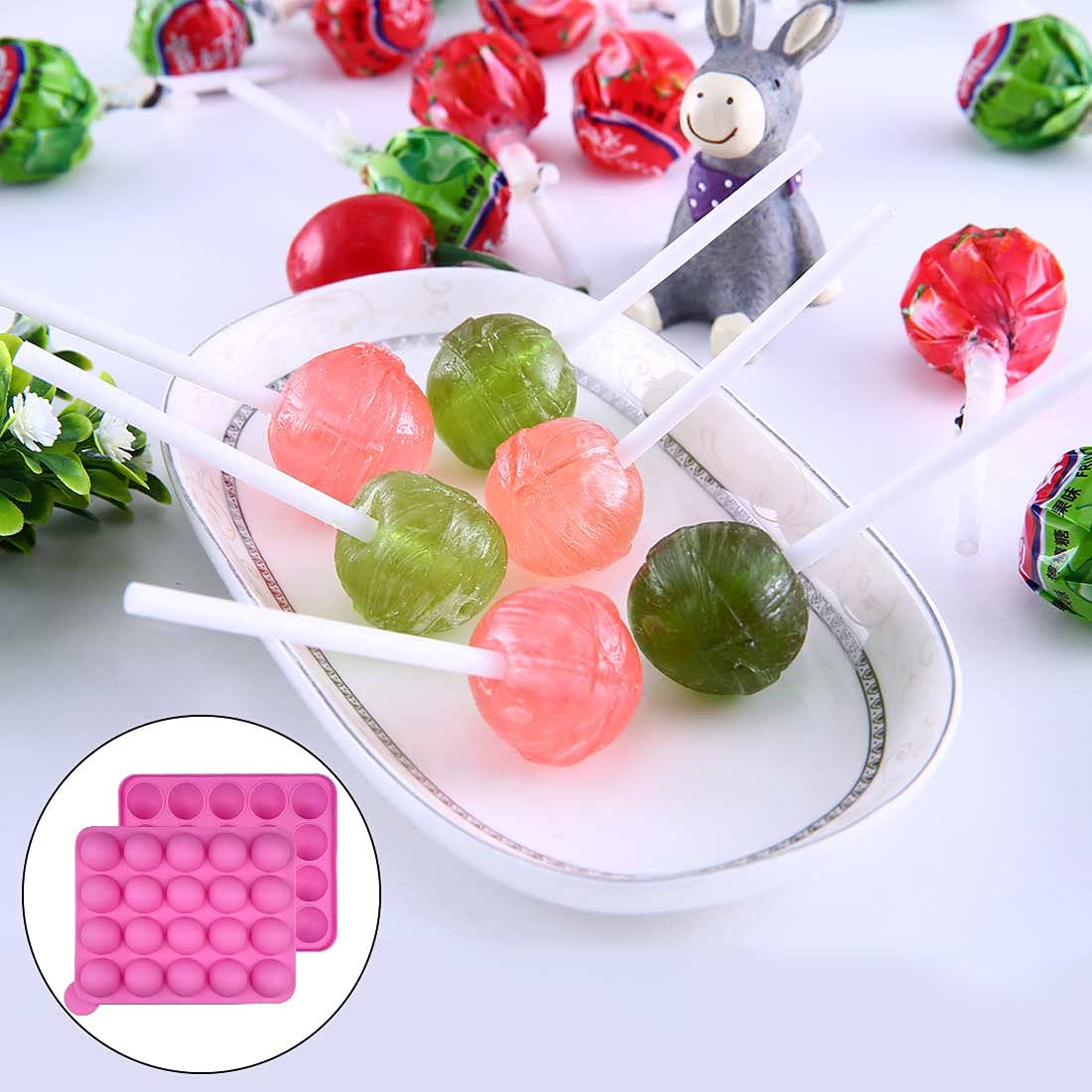 Lollipop Sticks 12 cm pk/50 - FunCakes - Kookwinkel de Gruijter