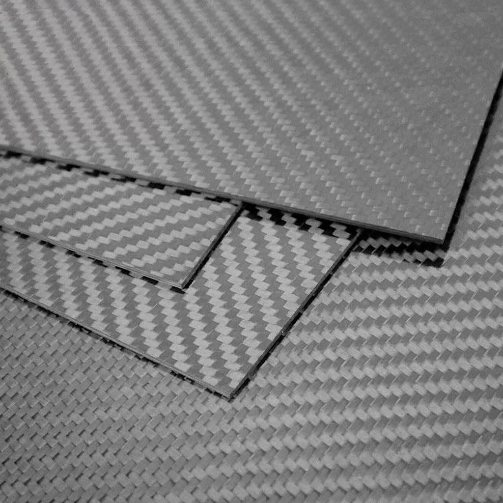 Panneau de carbone 3K 4mm pour châssis de drone RC et aviation