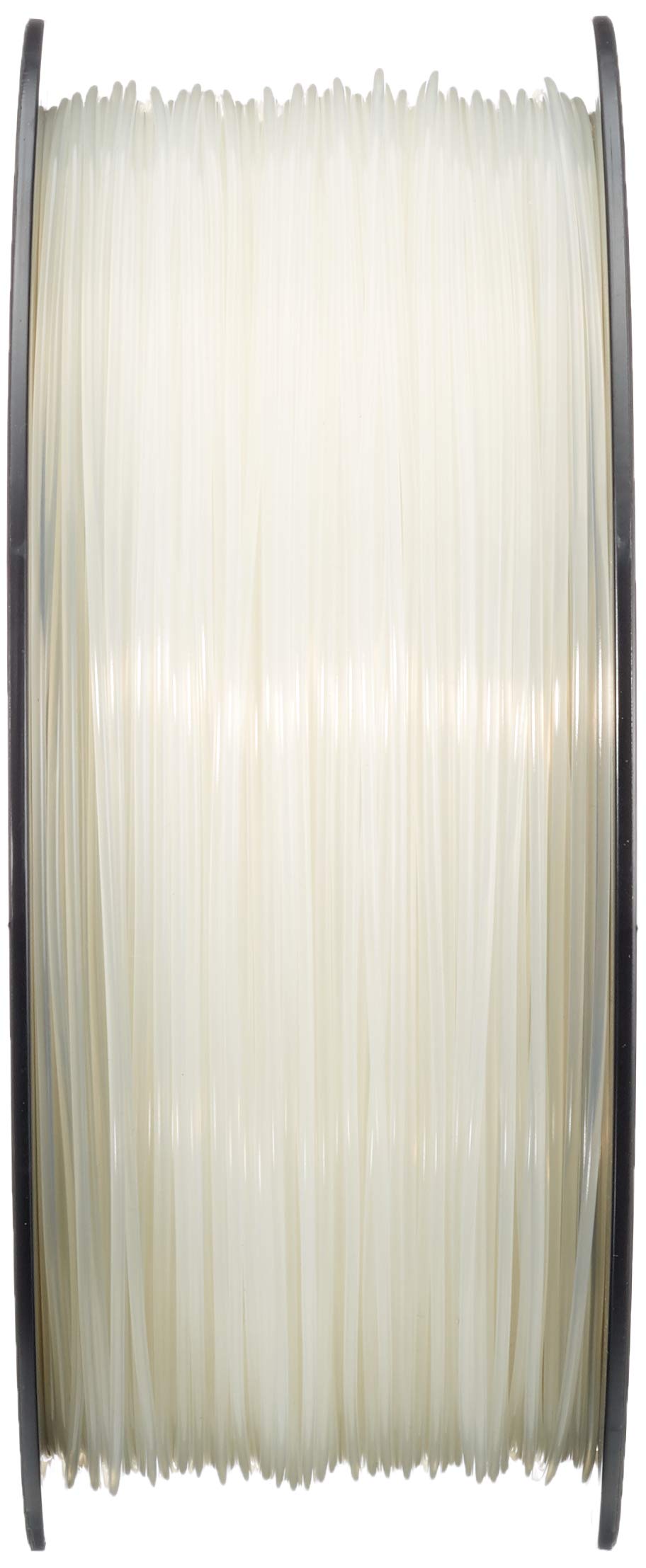 Amazon Basics - Filamento per stampanti 3D, in polilattato (PLA), 1.75 mm, traslucido, 1 kg per bobina