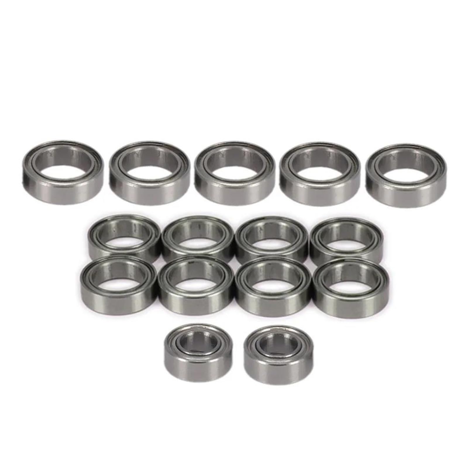 Roulement a bille haute precision kit metal 15 pieces pour auto RC 1/18