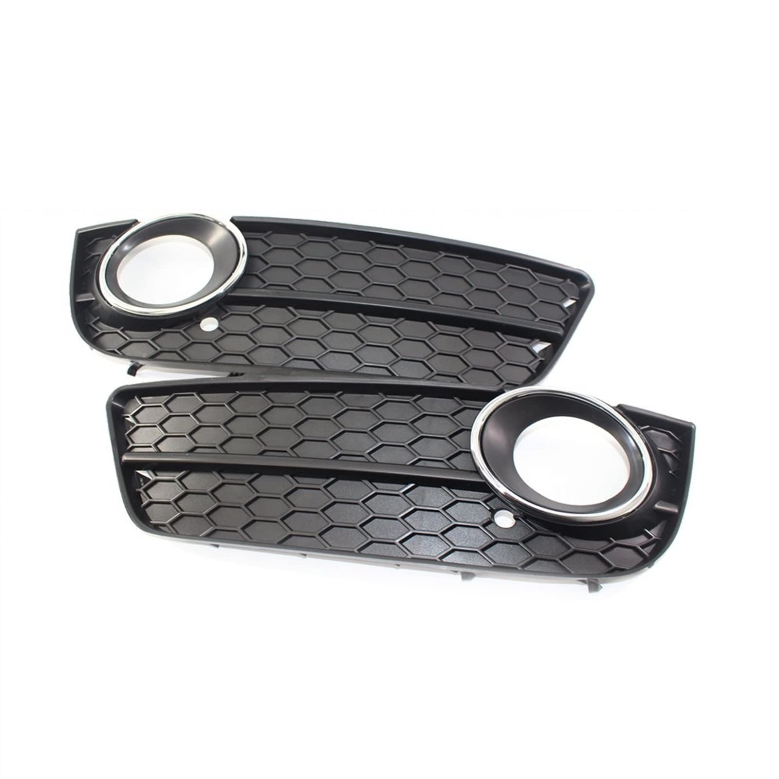 Grille pare-chocs avant Audi A5 2009 2010 cache antibrouillard inférieur en maille noire
