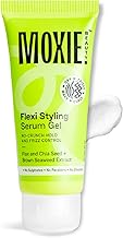 Moxie Beauty Flexi Styling Serum Gel - Medium Hold & 94% Users Reported Frizz Reduction | Non-Crunchy, Non-Sticky | For Frizzy, Dry, Wavy, Curly Hair | Sulphate, Paraben & Silicone Free| 50ml